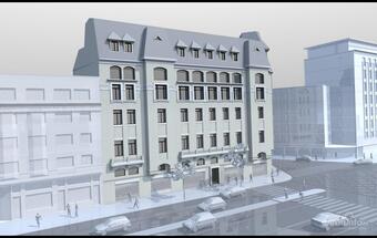 Global Vision completes next month the renovation of historical building near University Sq. in Bucharest