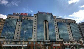 The building with Astra Asigurari and Romania Libera, up for sale