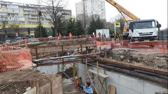 New underground pass, underway in Southern Bucharest