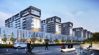 Romanian investor develops large residential complex in office area