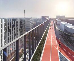 Skanska’s Campus 6 Office Building in Bucharest to Feature Rooftop Running Tracks