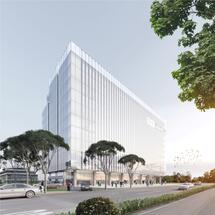 A new office project in the center-western area of Bucharest, The Light