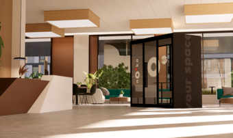 Nooka Space start-up brings innovation to airport terminals by introducing the concept of flex office booths on demand