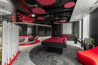 Lemon Interior Design concept for the Superbet offices in One Cotroceni Park was internationally awarded