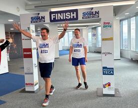 SkyRun 2024 raises €20,000 for charity and sets new records with over 800 participants from six countries