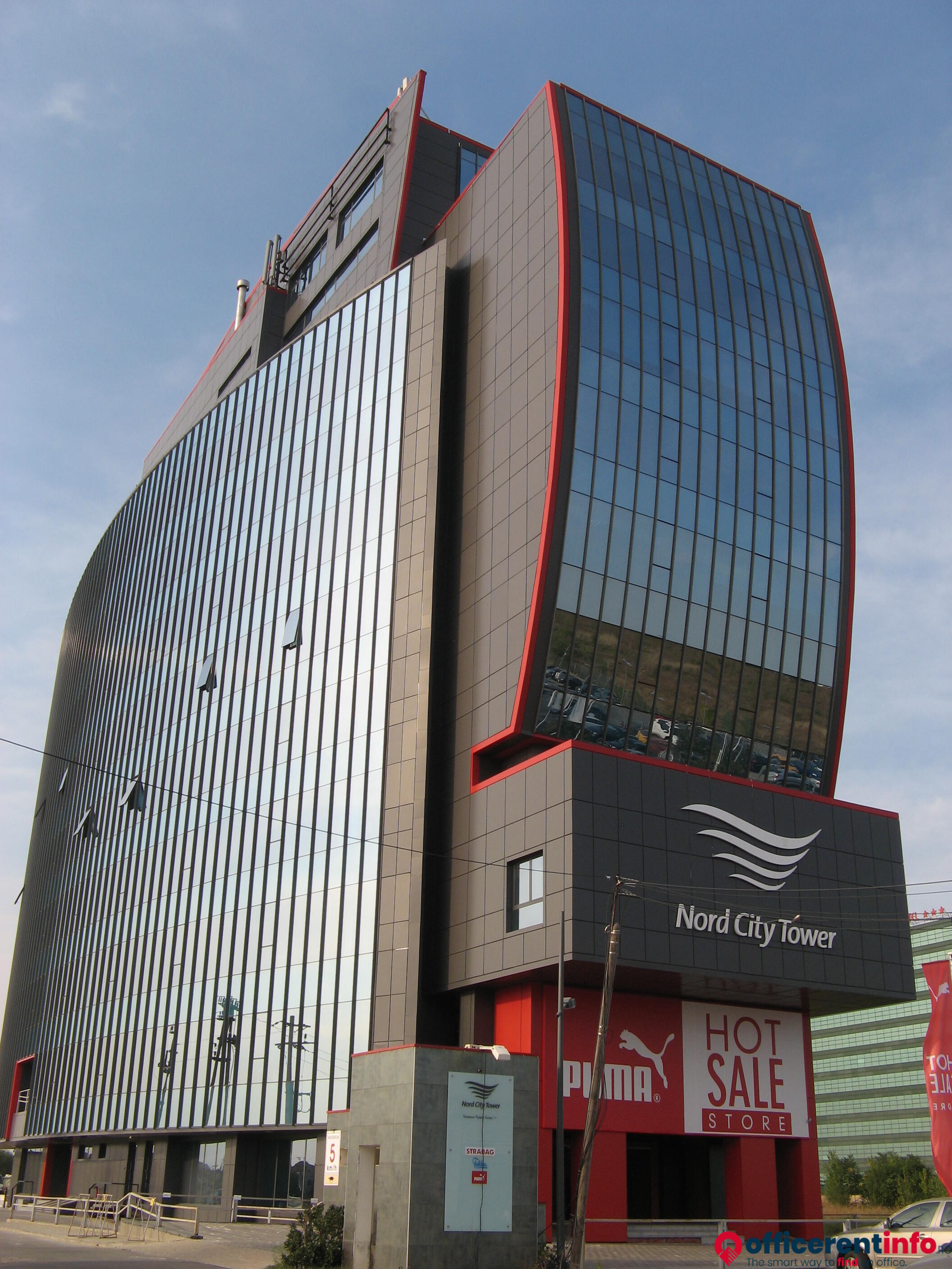 Office For Rent In Nord City Tower 077190 Bucharest Bulevardul Pipera Nr 1 Vii Orasul Voluntari Jud Ilfov