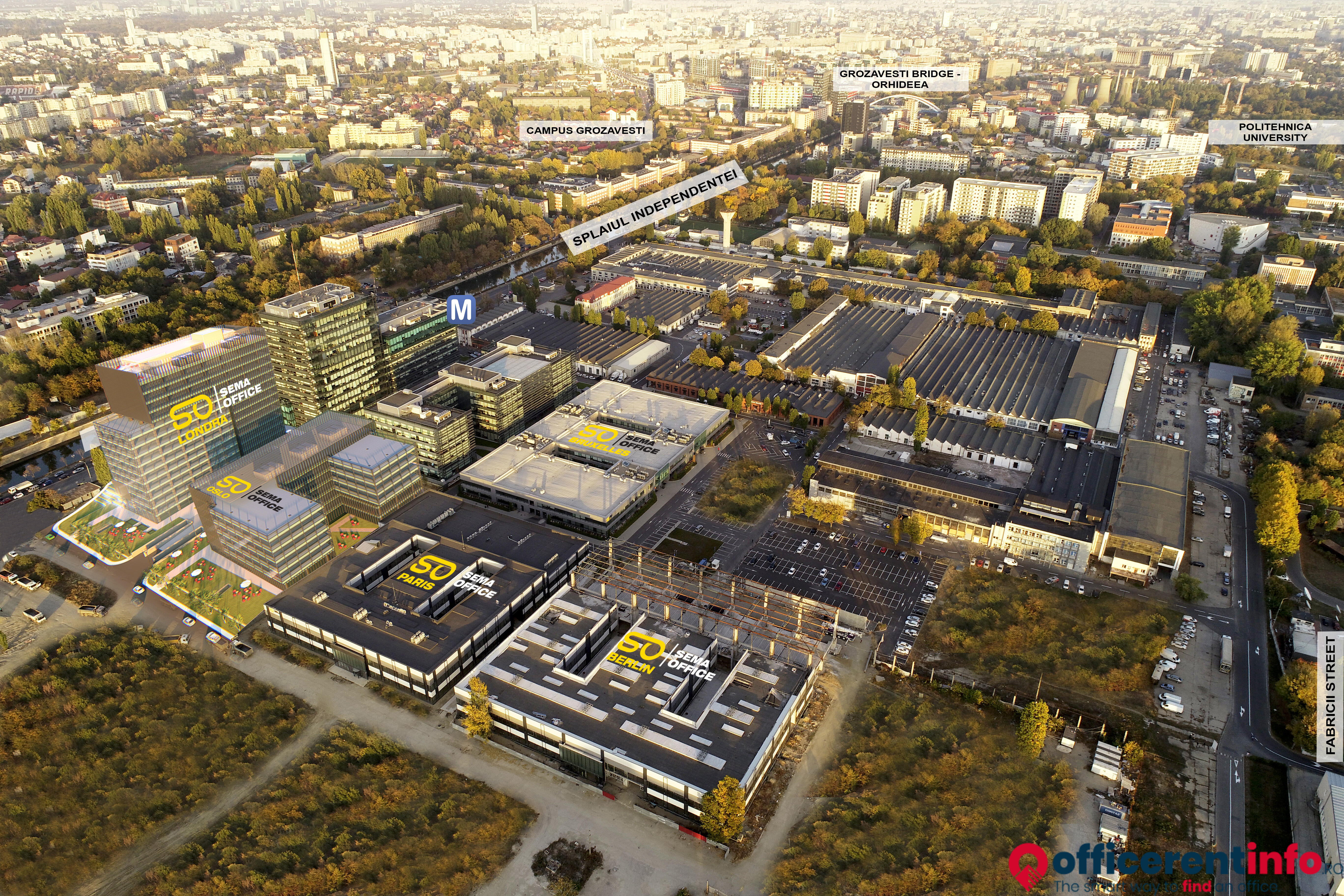 Office For Rent In Sema Parc 060044 Bucharest Splaiul Independentei 319