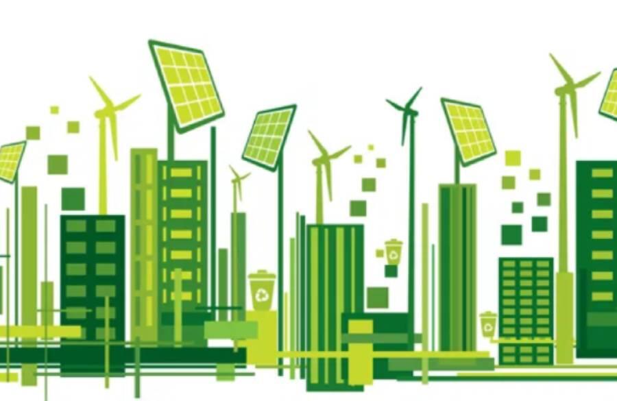 Retail is the greenest sector, followed by industrial & logistics, and office